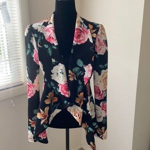 Women’s Floral Print Blazer